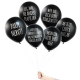 ANTI-PARTY BALLONS SET (6 Stk)