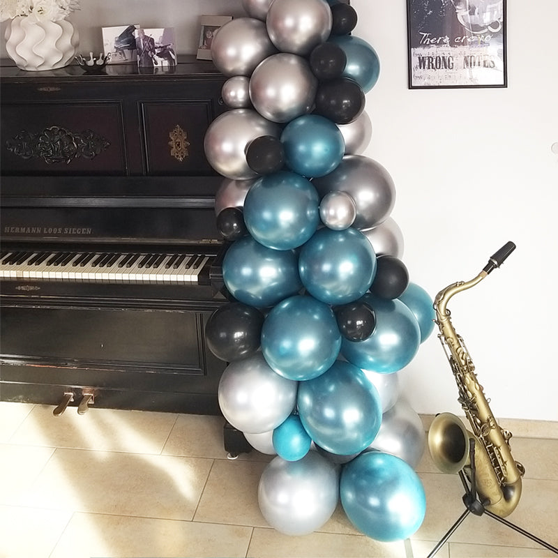 BALLONGIRLANDE CHROME (Pro Meter)