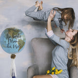 PERSONALISIERTER BUBBLE BALLON BESTE MAMA DER WELT