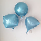 FOLIENBALLON DIAMANT BLAU
