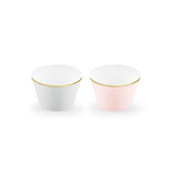 CUPCAKE WRAPPERS PASTEL GOLD