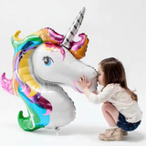 FOLIENBALLON EINHORN