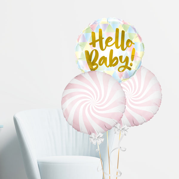 BALLONBOX "HELLO BABY CANDY GIRL"
