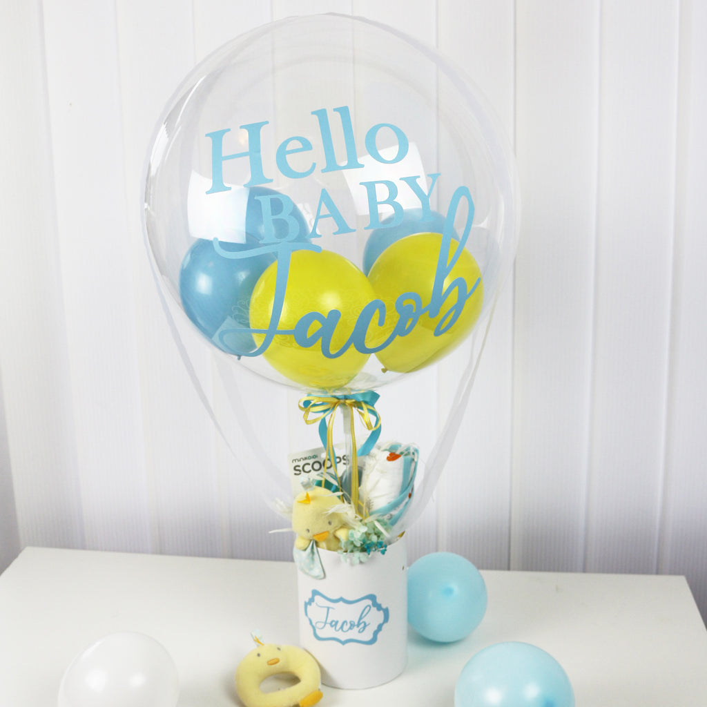 HELLO BABY GESCHENKBOX PERSONALISIERT