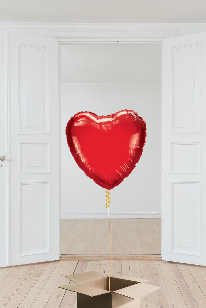 HERZLUFTBALLON MIT HELIUM GEFÜLLT