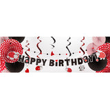 GEBURTSTAG BANNER MARIENKÄFER "LADYBUG"