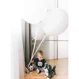 RIESENBALLON XXL WEISS 1 MT.