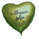 PERSONALISIERTER HERZLUFTBALLON MIT HELIUM