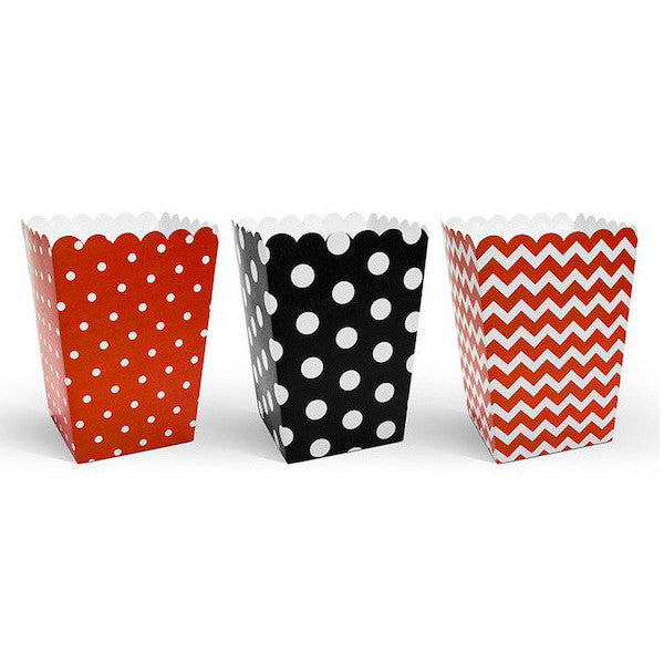 POPCORN BOXES LADYBUG MIX