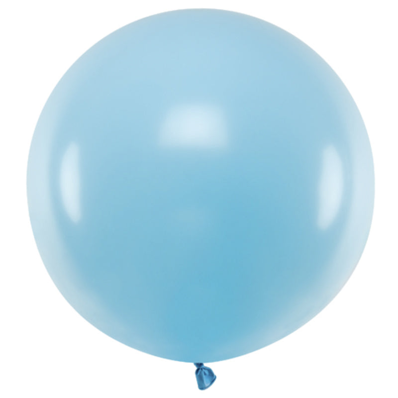 RIESENBALLON XXL PASTEL BLAU 1 MT.