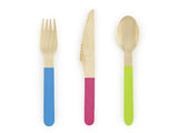 MONSTER HOLZBESTECK SET