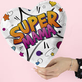 HERZLUFTBALLON SUPER MAMA (MIT HELIUM GEFÜLLT)