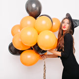 LUFTBALLON BOUQUET (12 Stk.) MIT HELIUM Freie Farbwahl