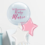 PERSONALISIERTER BUBBLE BALLON BABY