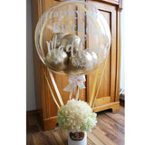 BLUMENBOX MIT DECO BUBBLE PERSONALISIERT