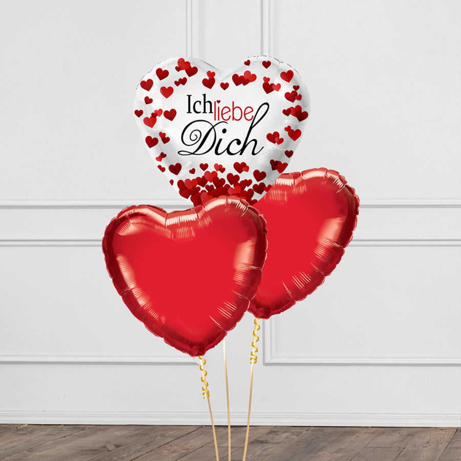 BALLONBOX "ICH LIEBE DICH"