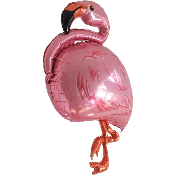 XXL FOLIENBALLON FLAMINGO ROSA