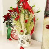 BLUMENBOX MIT DECO BUBBLE PERSONALISIERT "ALL I WANT FOR CHRISTMAS"