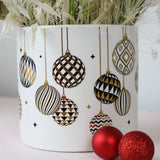 BLUMENBOX MIT DECO BUBBLE PERSONALISIERT "ALL I WANT FOR CHRISTMAS"