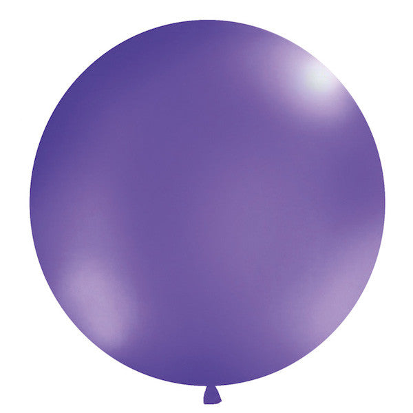 RIESENBALLON XXL METALLIC LAVENDER