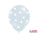 BALLONS BABY BLUE ELEFANT (6 Stk)